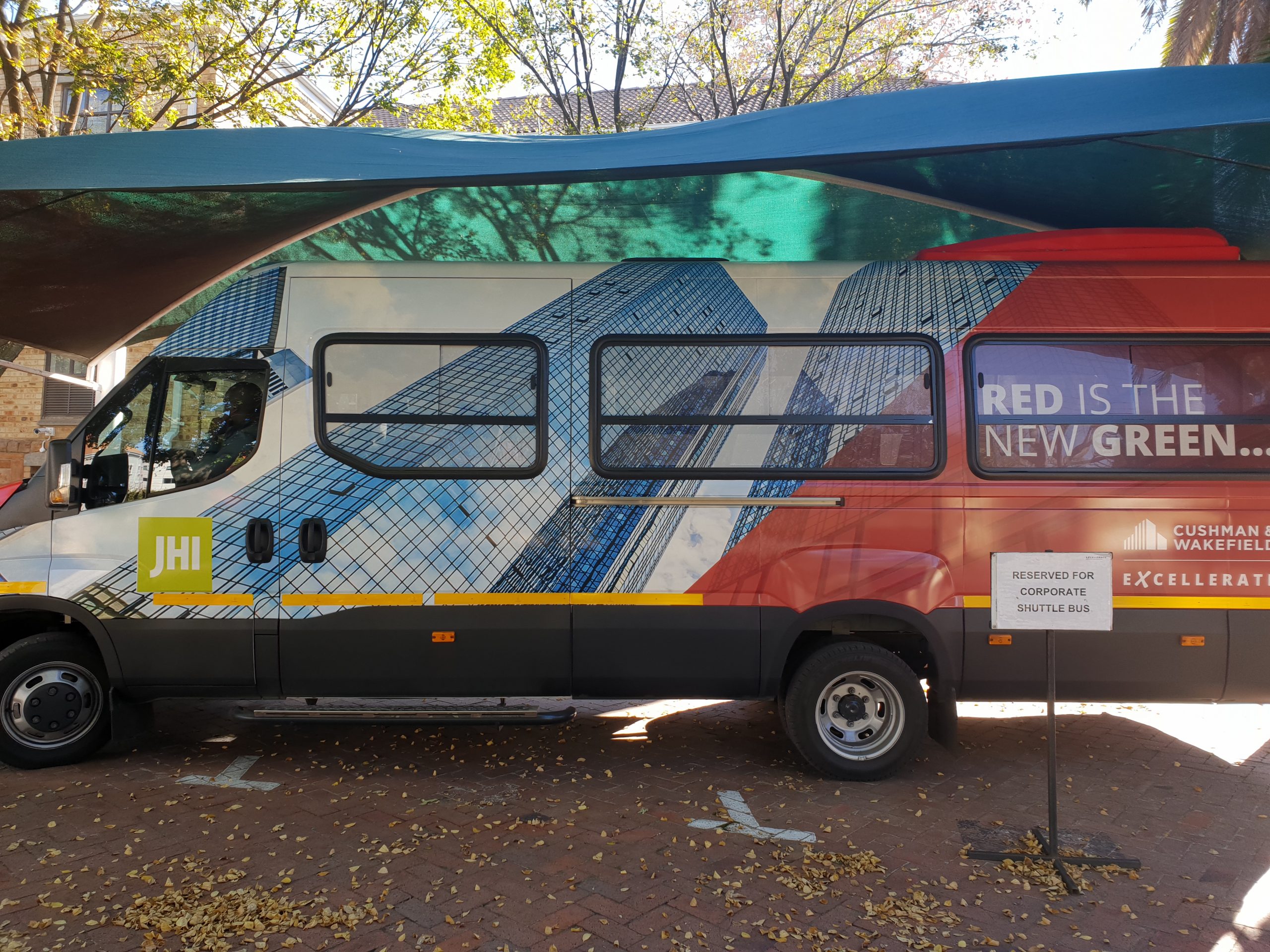 Branded commercial vehicle, Durban KZN