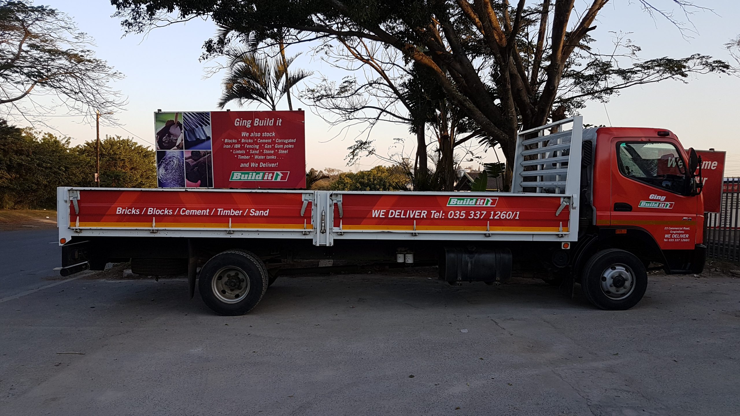 Branded bakkie, Durban and KZN